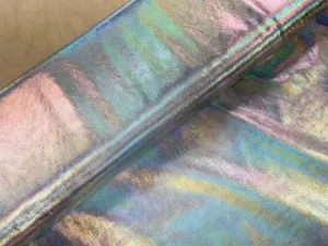 90’s Silver Rainbow Holographic Activewear/Dancewear