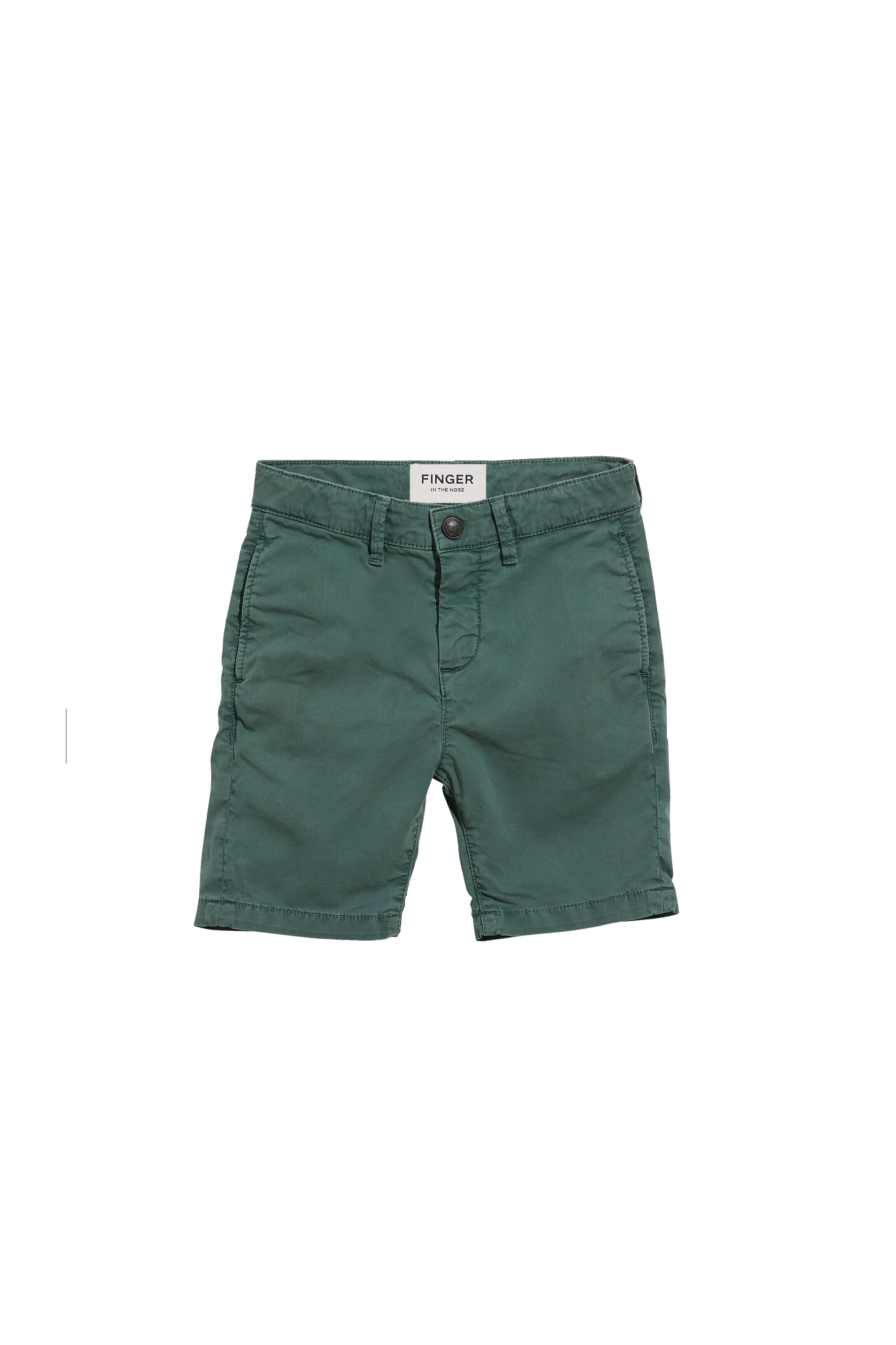 ALLEN Green Khaki - Chino Fit Bermuda Shorts