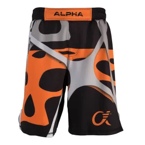 Alpha Fighter Shorts Web - Orange (Web)