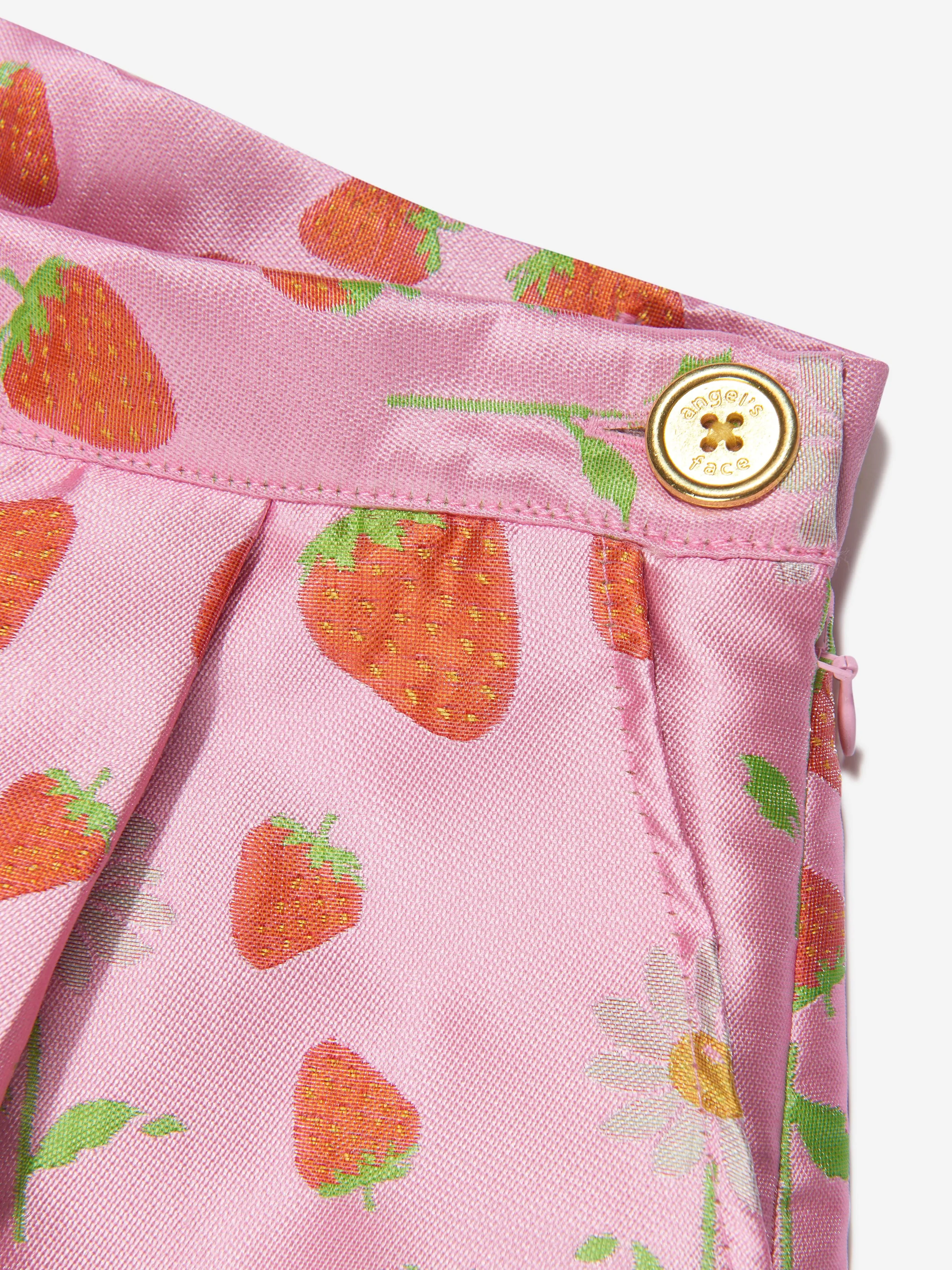 Angels Face Girls Vanessa Strawberry Shorts in Pink