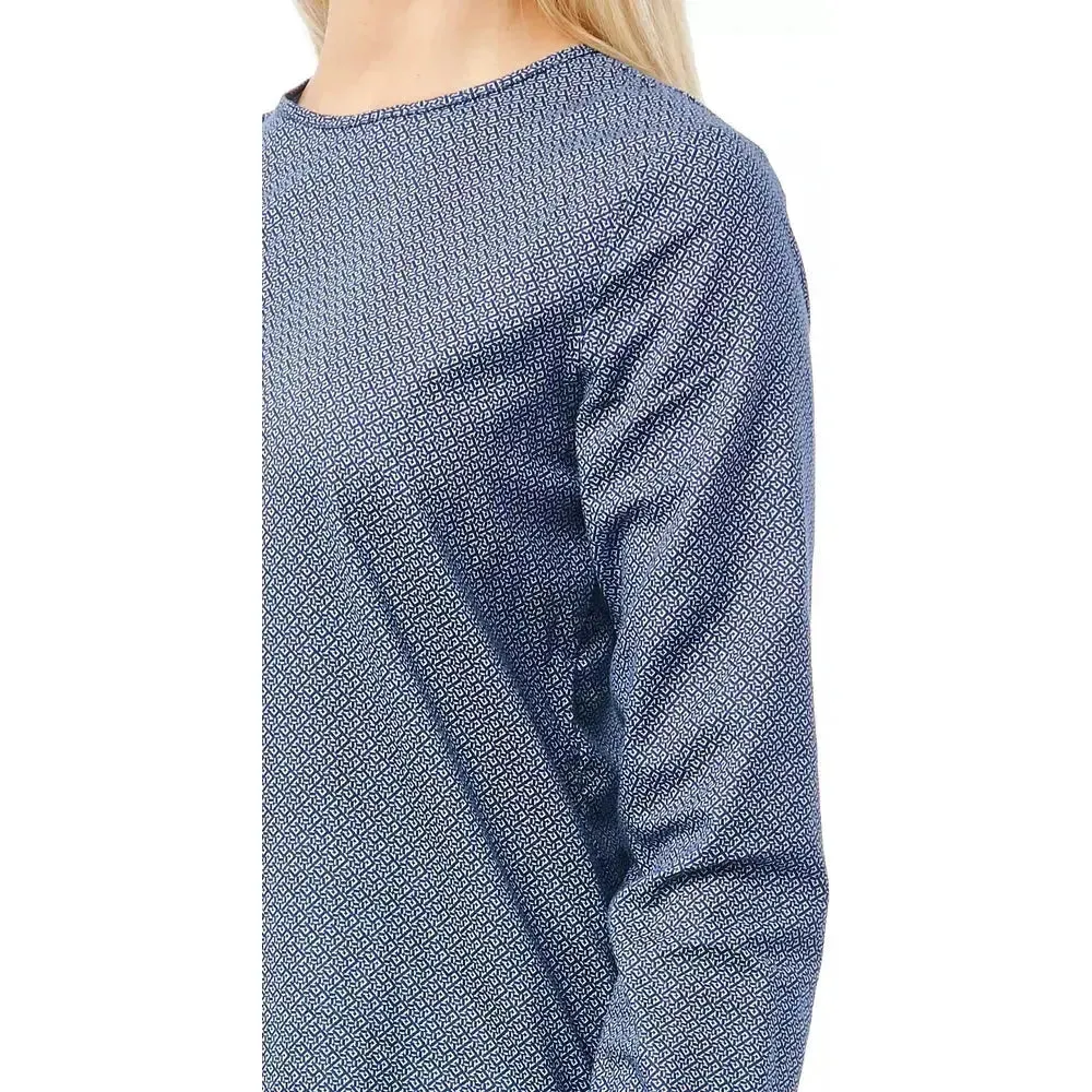 Bagutta Blue Cotton Women Shirt