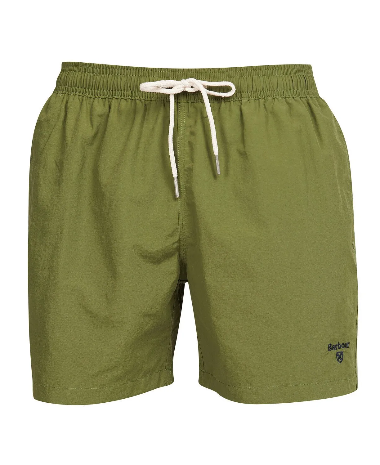 BARBOUR Essential Logo Swim Shorts OLIVE