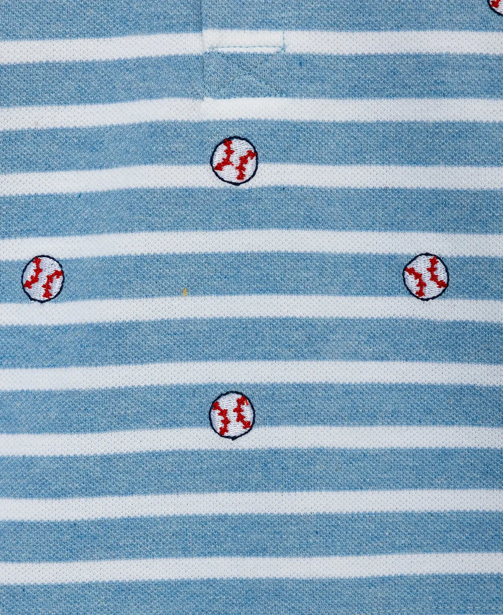 Baseball Polo Short Set