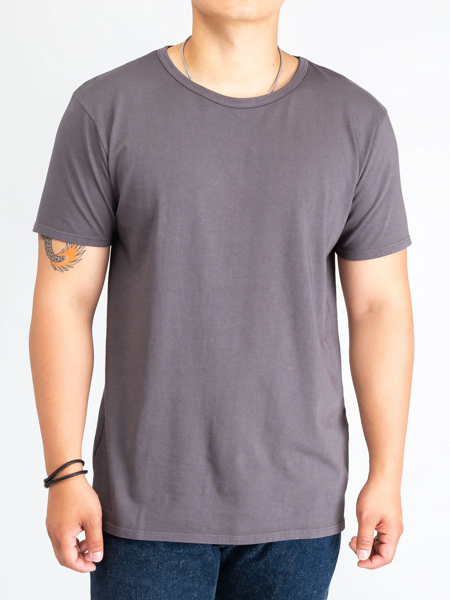 Basis T-Shirt in Rock