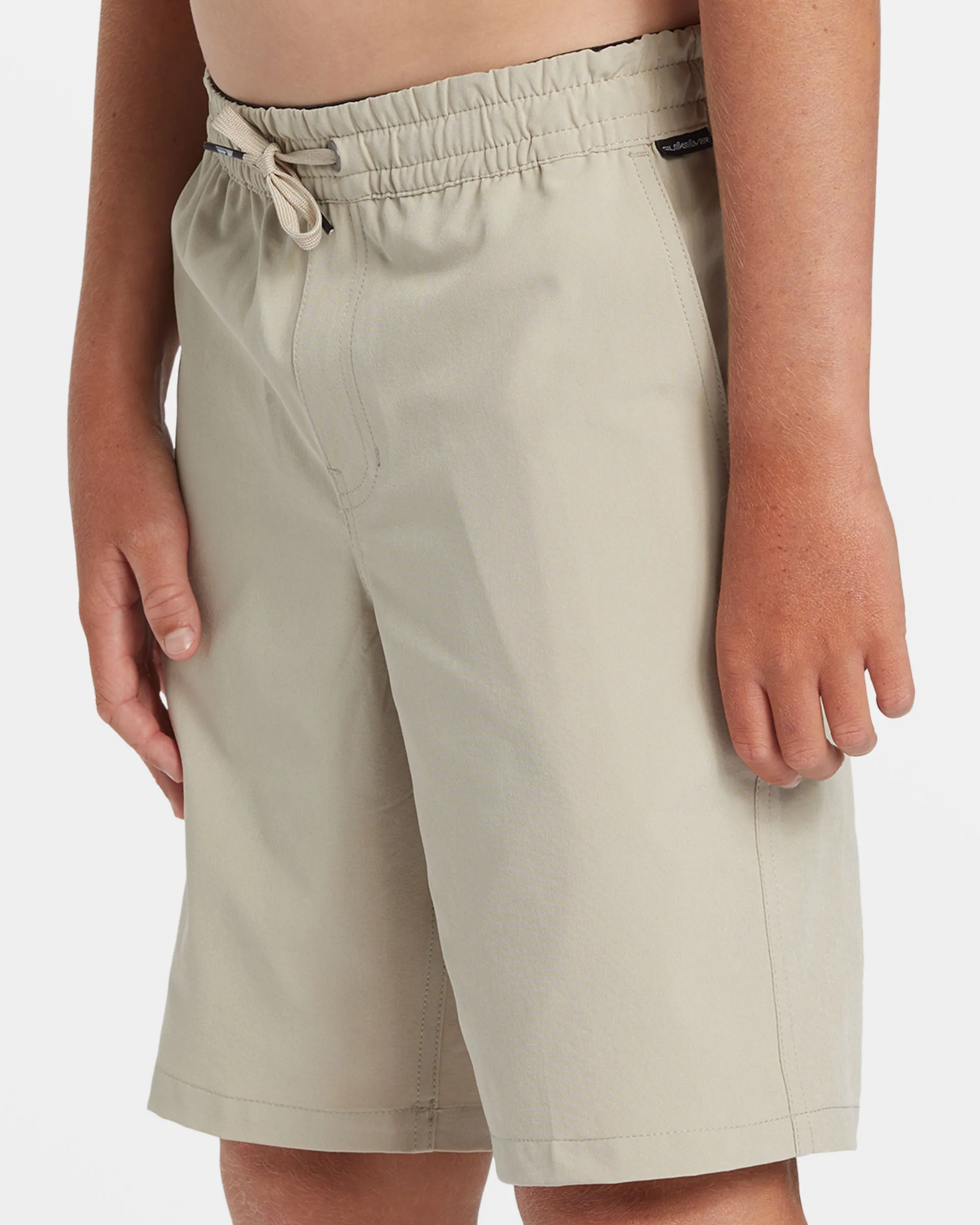 Boys 8-16 Taxer Amphibian 17" Hybrid Shorts - Plaza Taupe