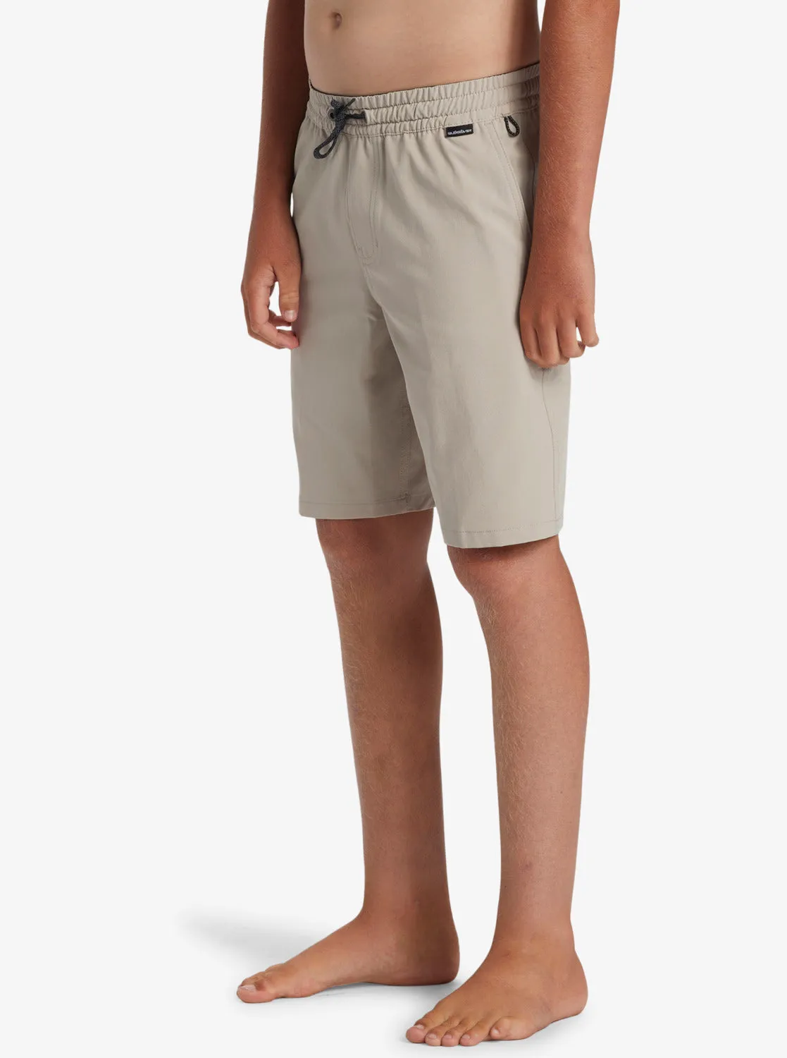 Boys 8-16 Taxer Amphibian 17" Hybrid Shorts - Plaza Taupe