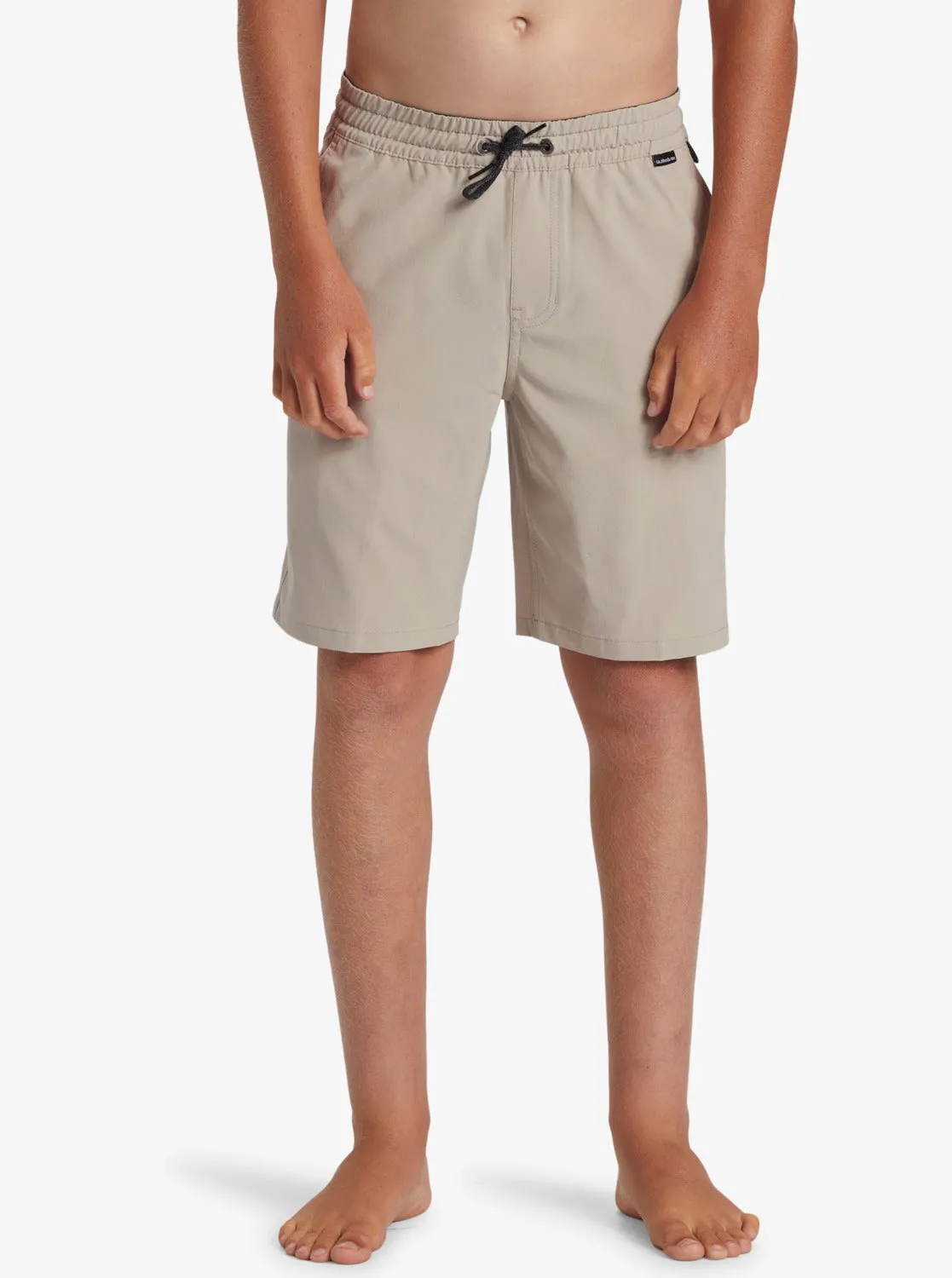 Boys 8-16 Taxer Amphibian 17" Hybrid Shorts - Plaza Taupe