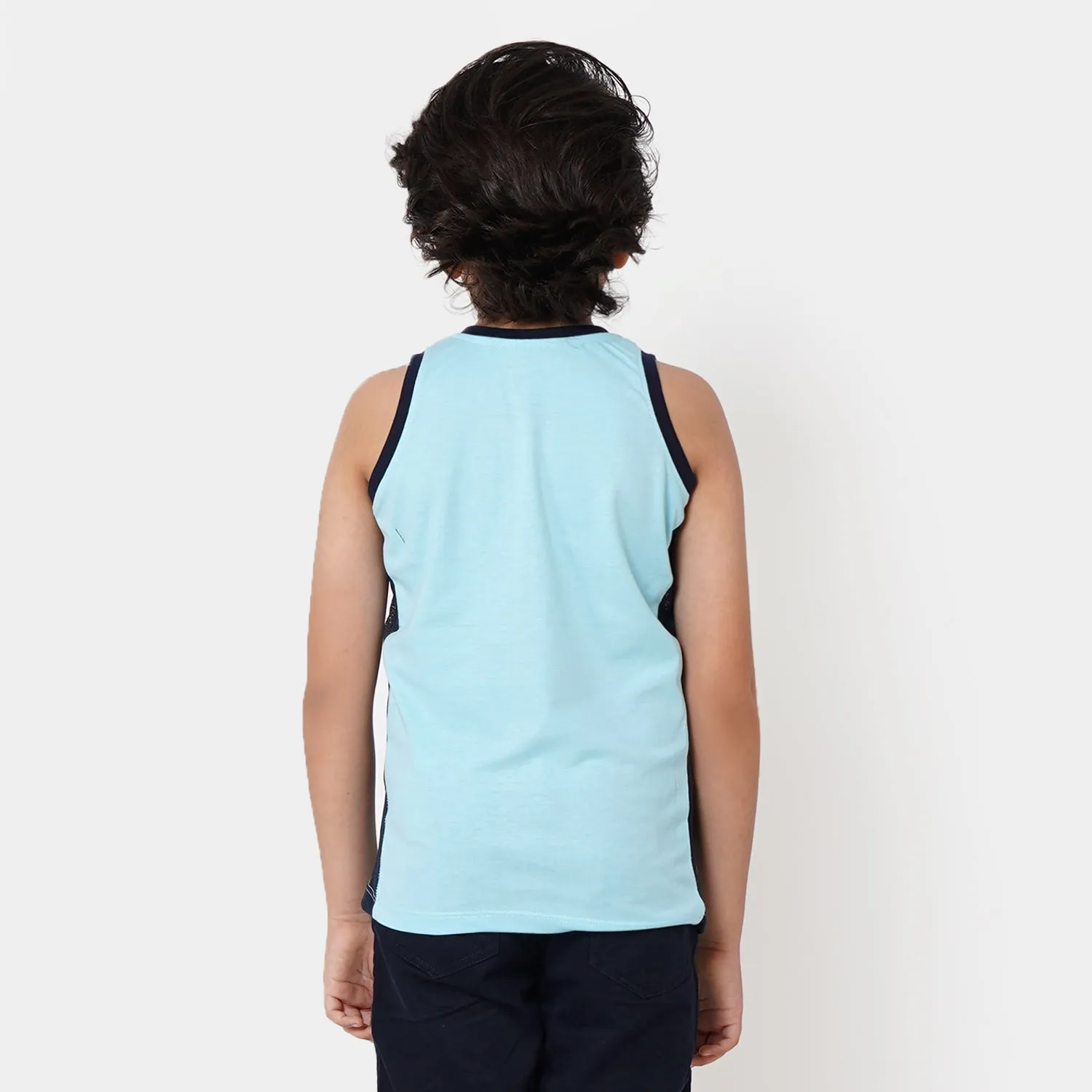 Boys Sando Active - Delicate Blue