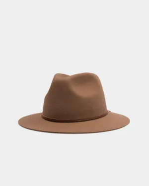 Brixton Wesley Fedora Coconut