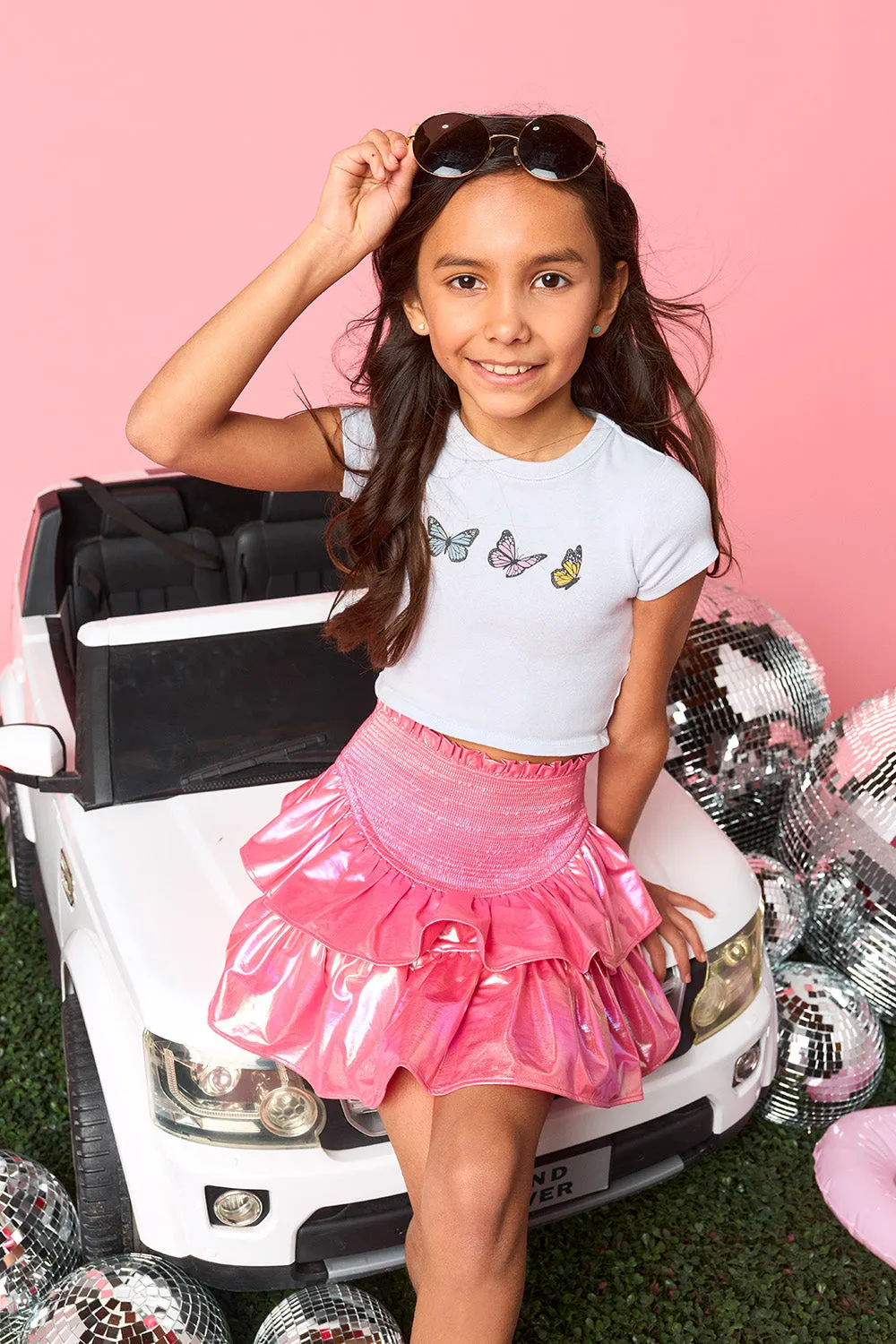 Brookie Tween Skort - Princess Pink