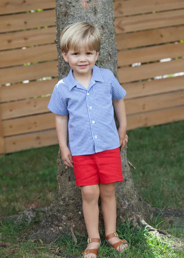 Children's Corner Robert Shirt and Shorts Pattern, 6M-6Y