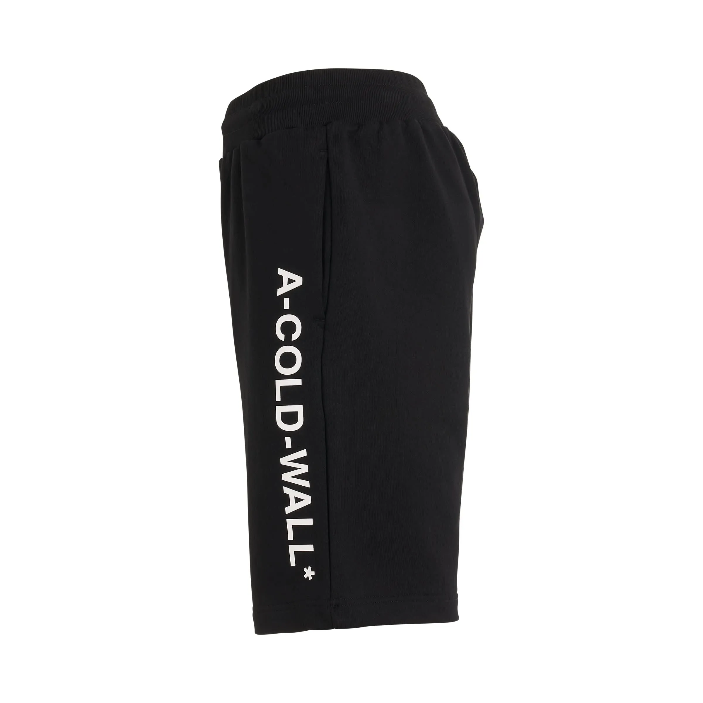 Essential Logo Sweatshort in Black