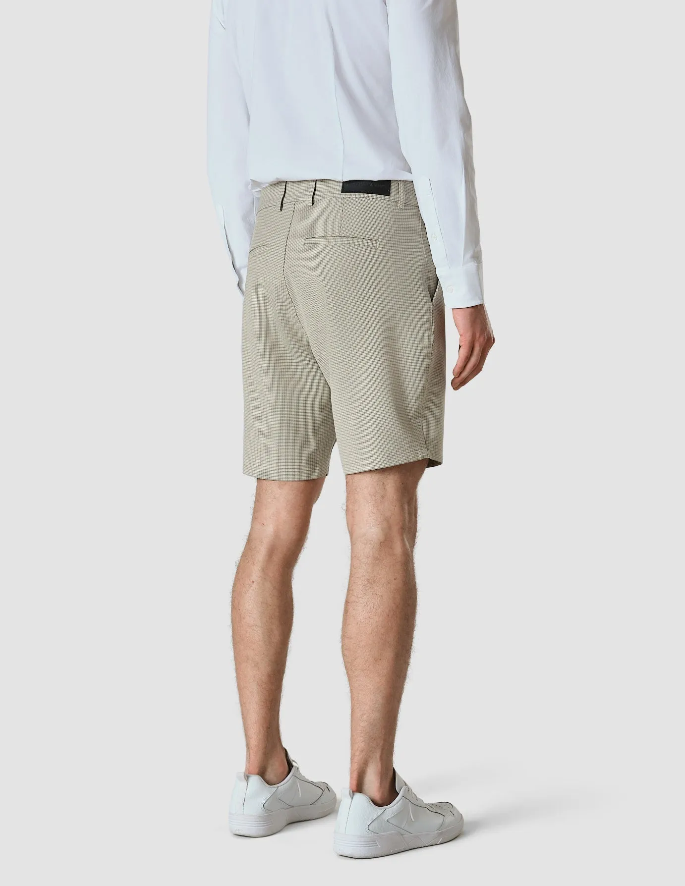 Essential Shorts Duo Check Green