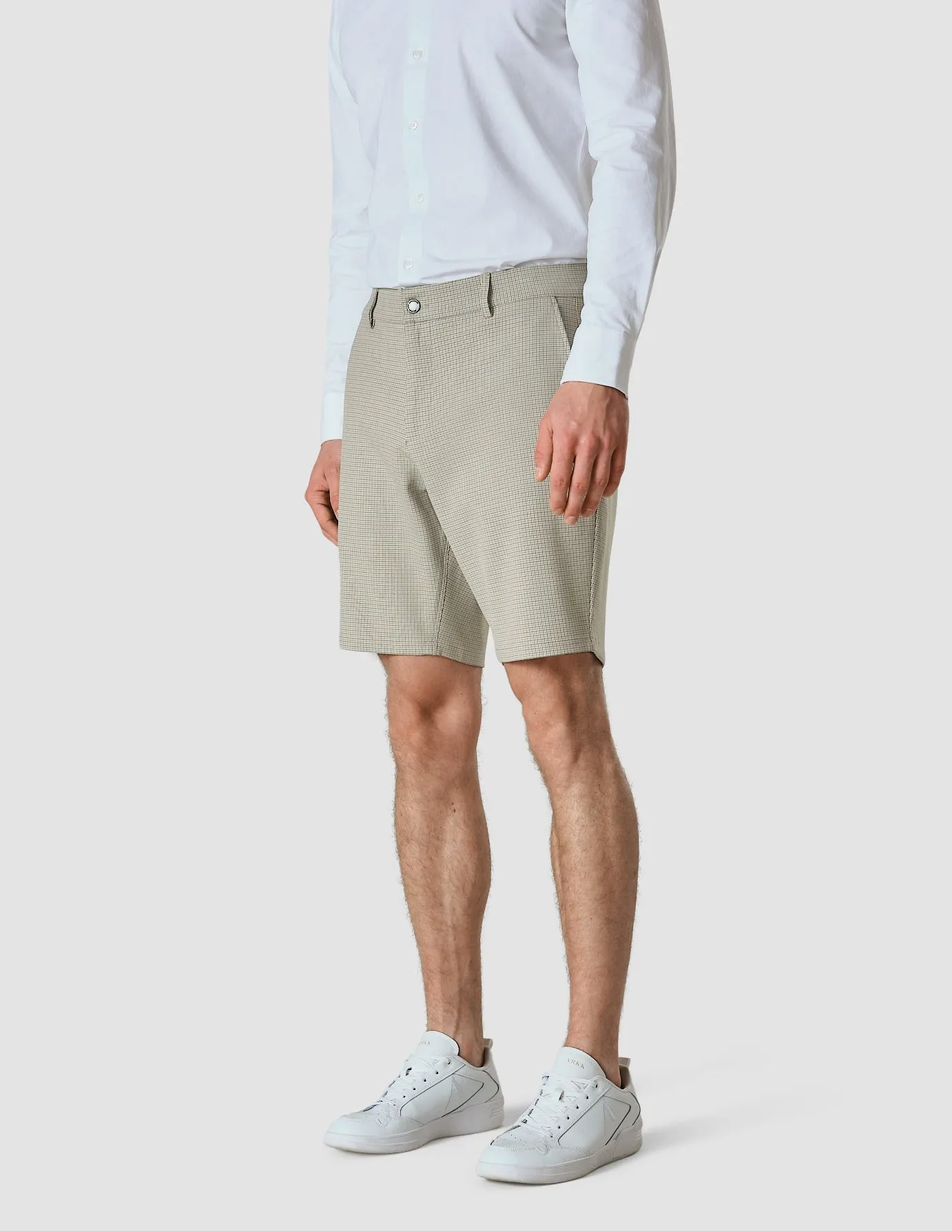 Essential Shorts Duo Check Green