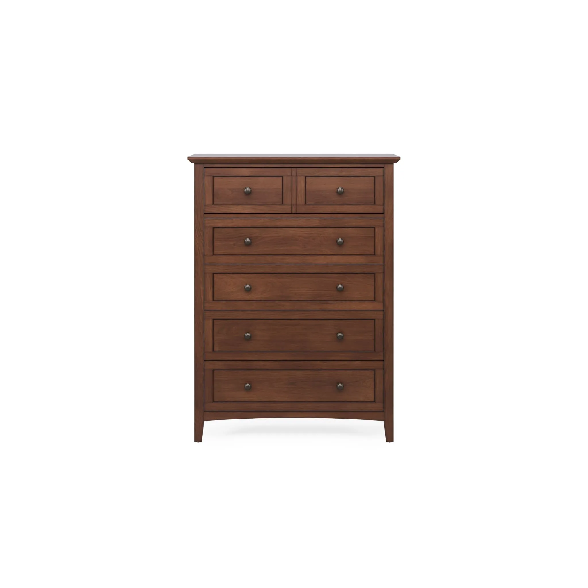 Grace Five Drawer Chest in Dark Mocha (2024)