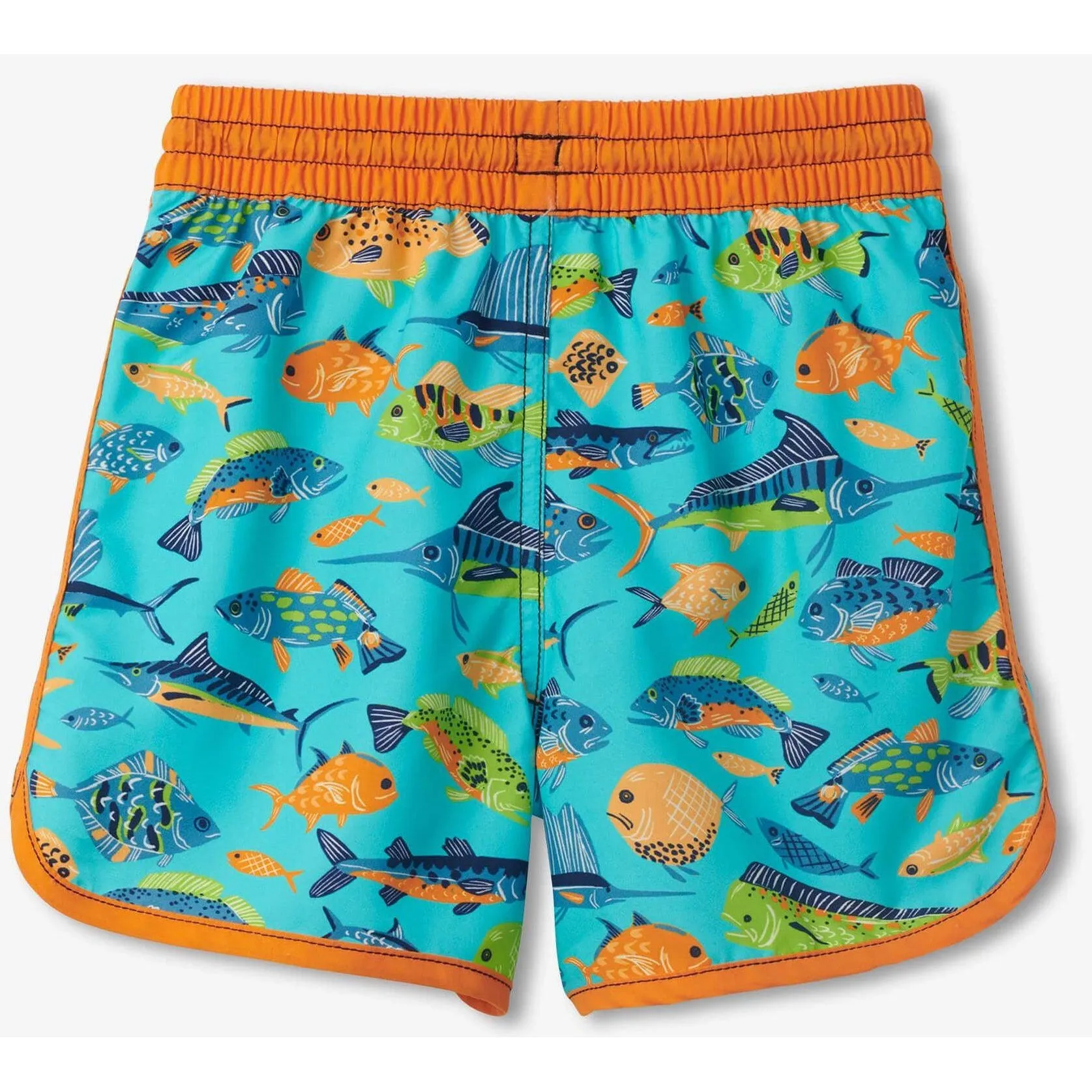 Hatley LS Rashguard   Shorts Swim Set - Ocean Life