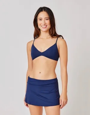 Hoku Swim Skirt: Navy