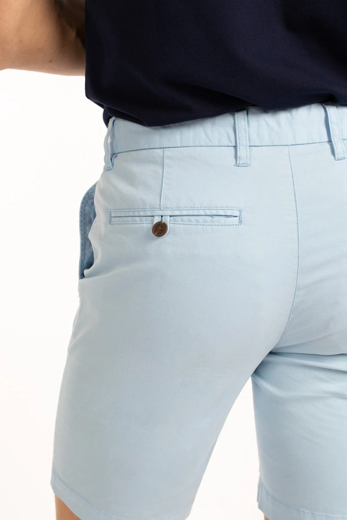 Ice Blue Chino Short