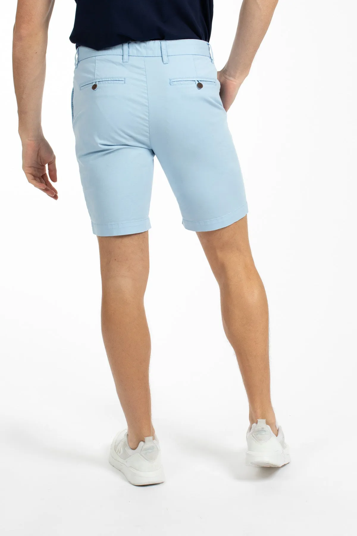 Ice Blue Chino Short