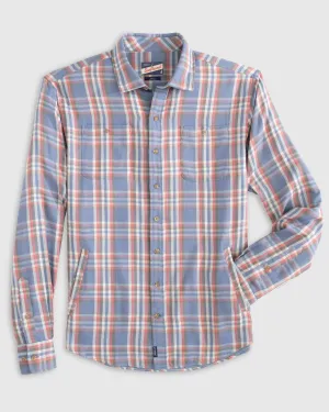 Johnnie-O Men's Messer Surflannel Button Up Shirt Jacket