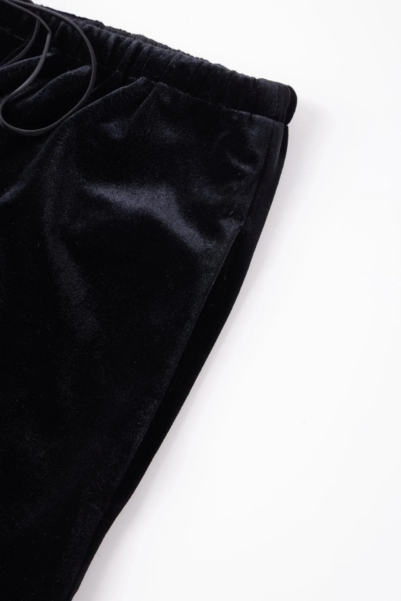 JOLIE velvet pants (Black)