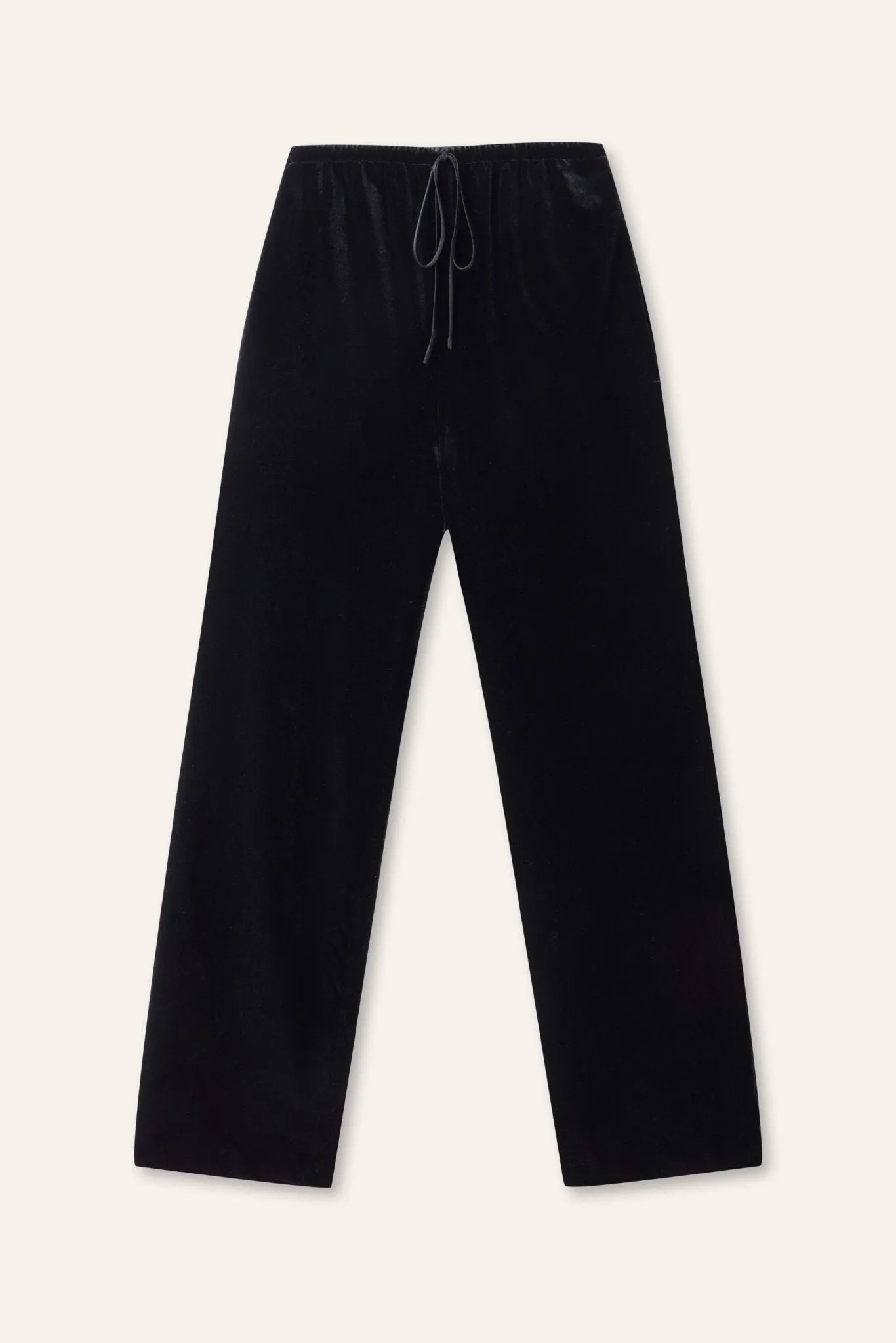 JOLIE velvet pants (Black)