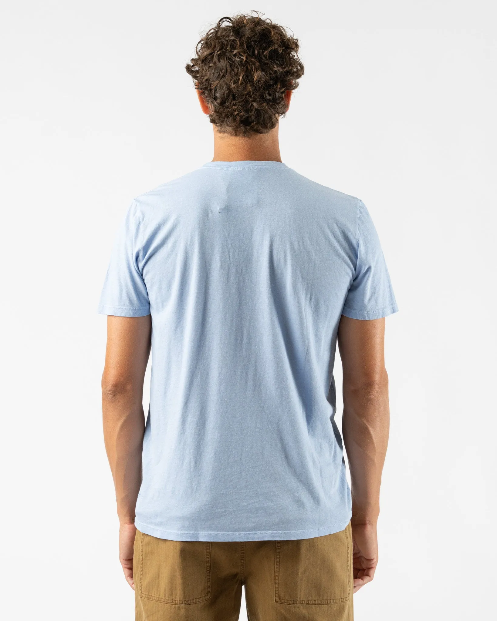 Jungmaven Basic Tee in Coastal Blue