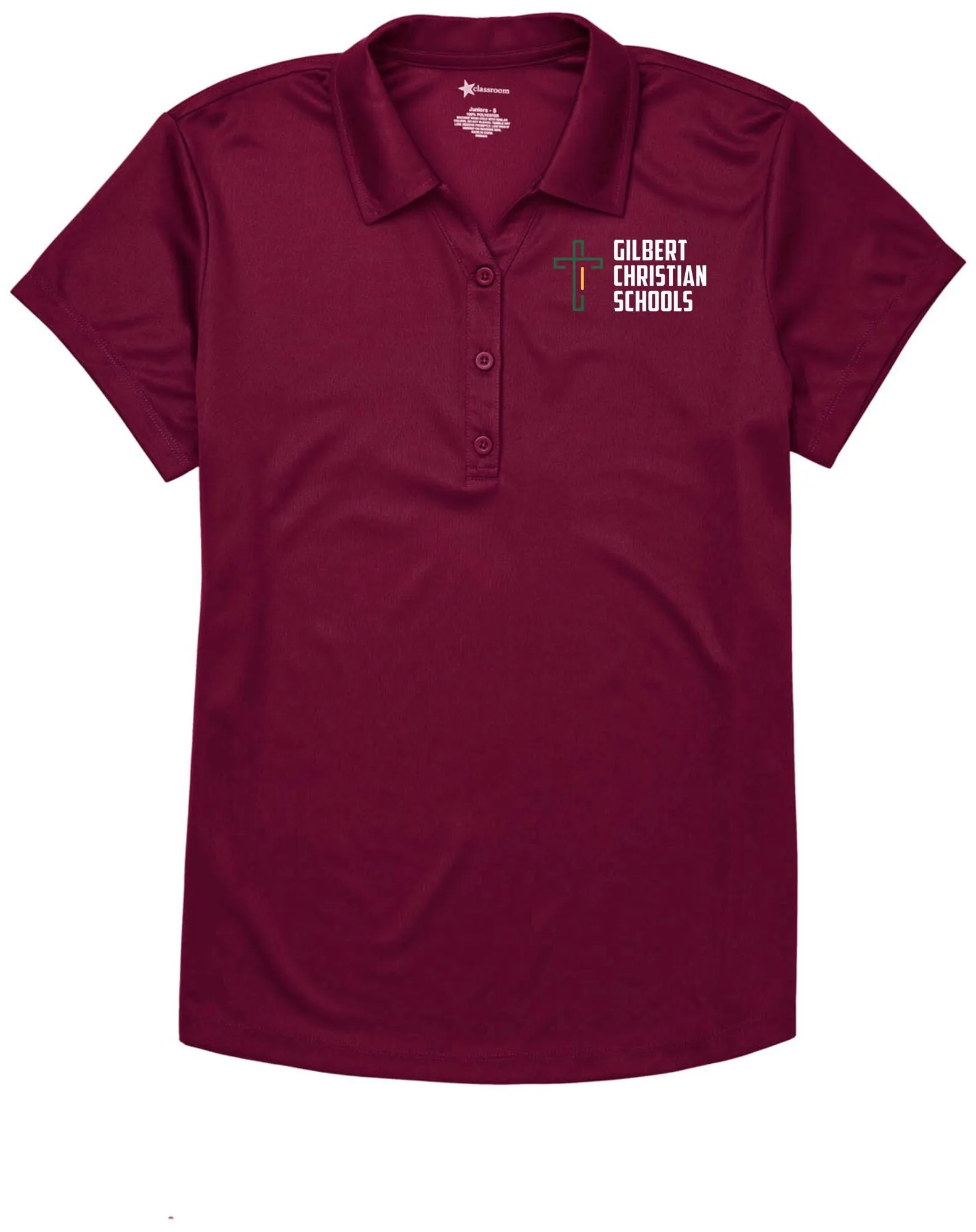 Juniors Moisture Wicking Polo