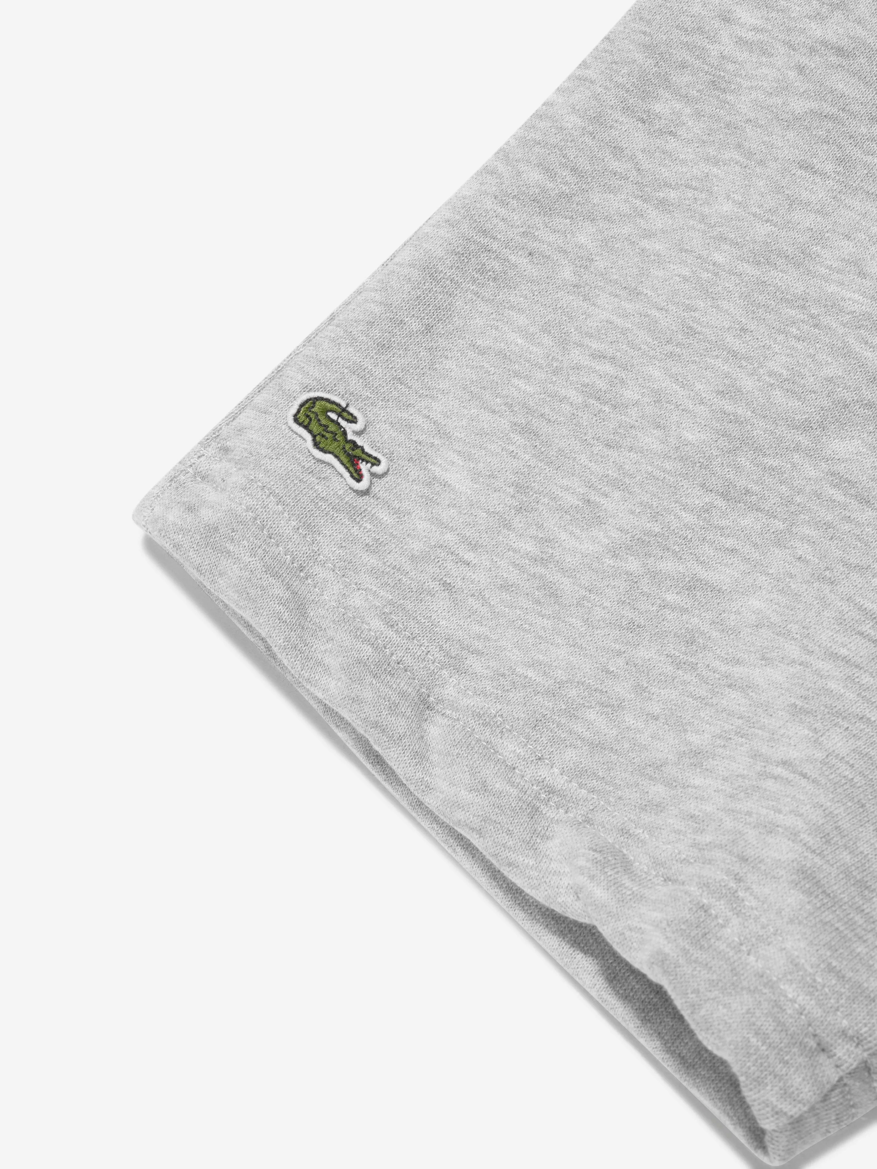 Lacoste Boys Logo Shorts in Grey