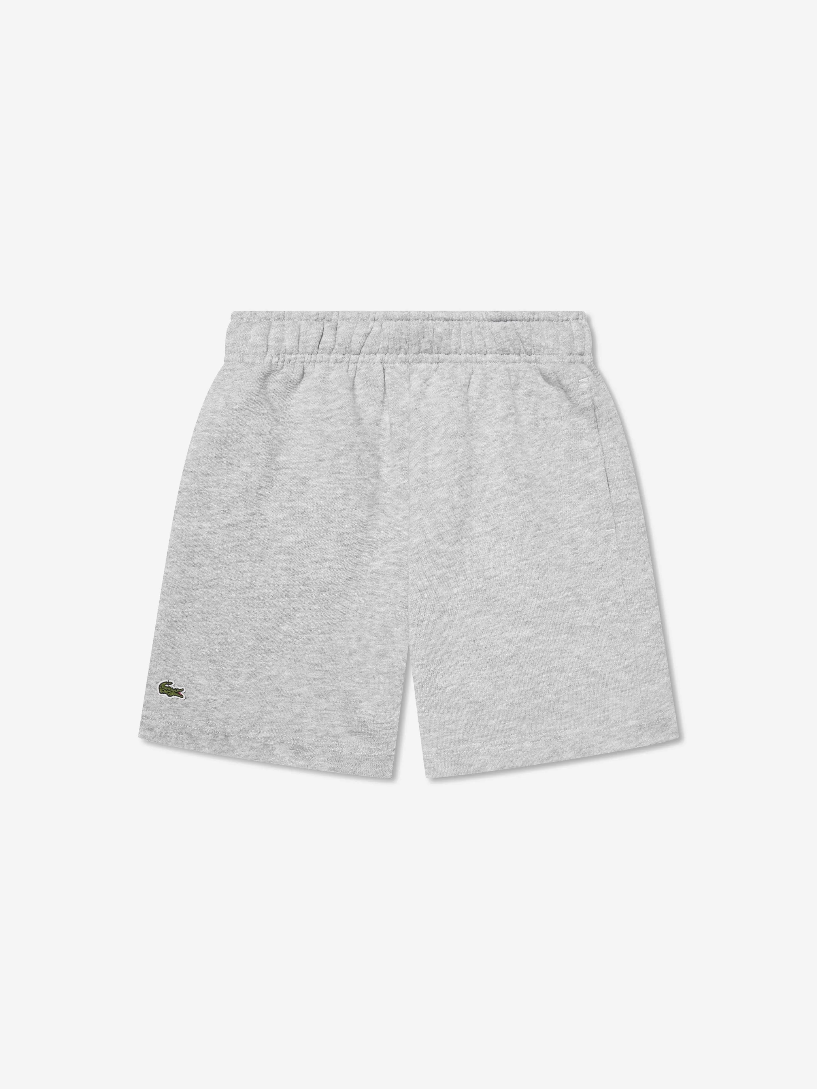 Lacoste Boys Logo Shorts in Grey