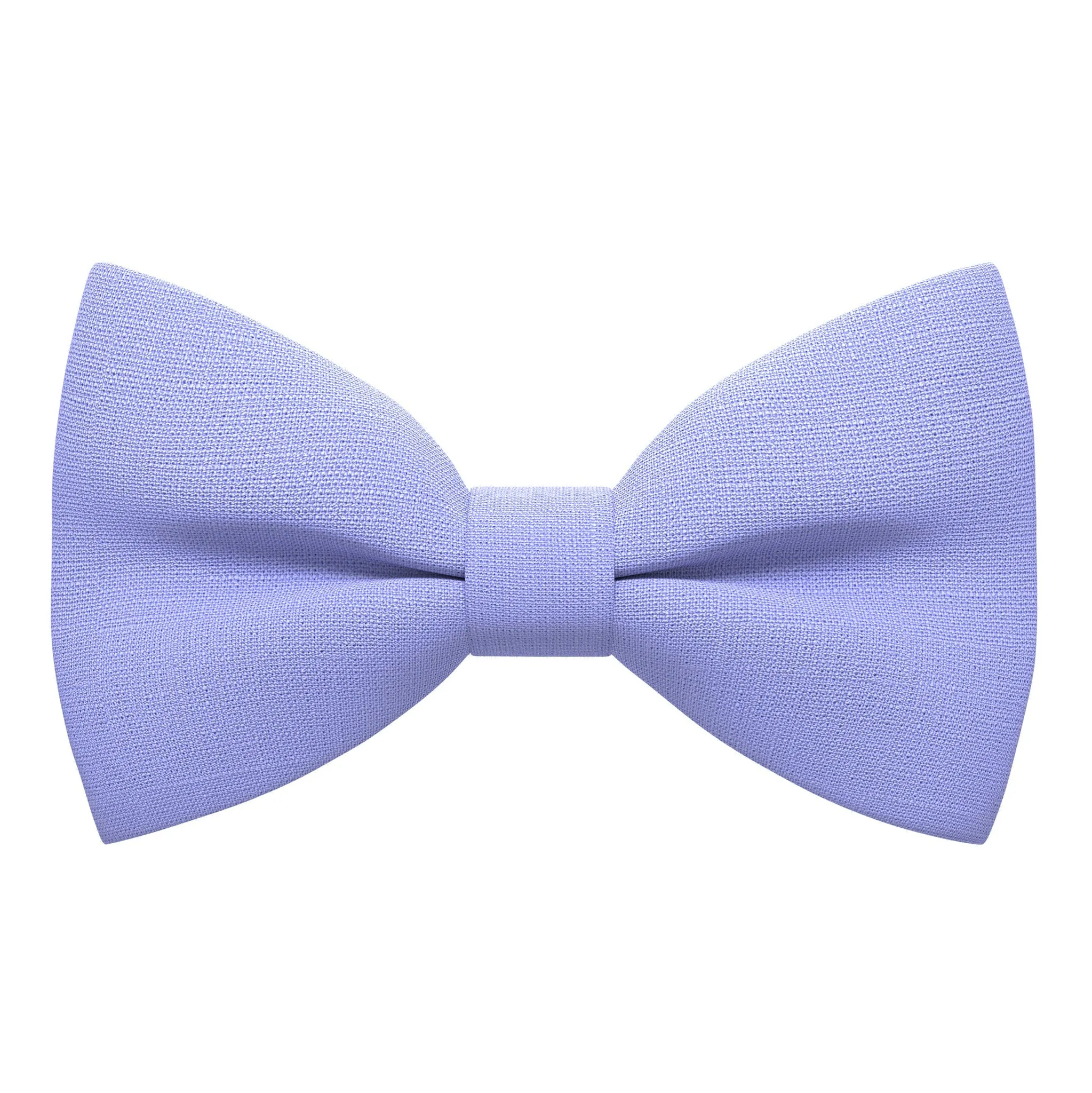 Linen Lavender Bow Tie