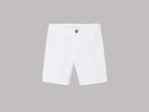 Mayoral Boys White Chino Shorts