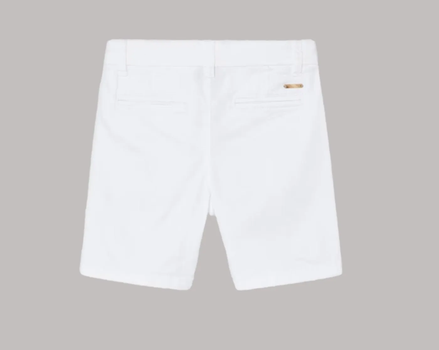 Mayoral Boys White Chino Shorts