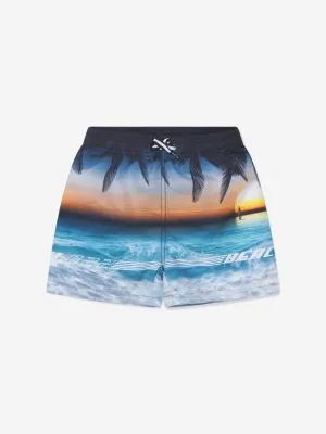 Molo Boys Recycled Polyester Sunset Swim Shorts