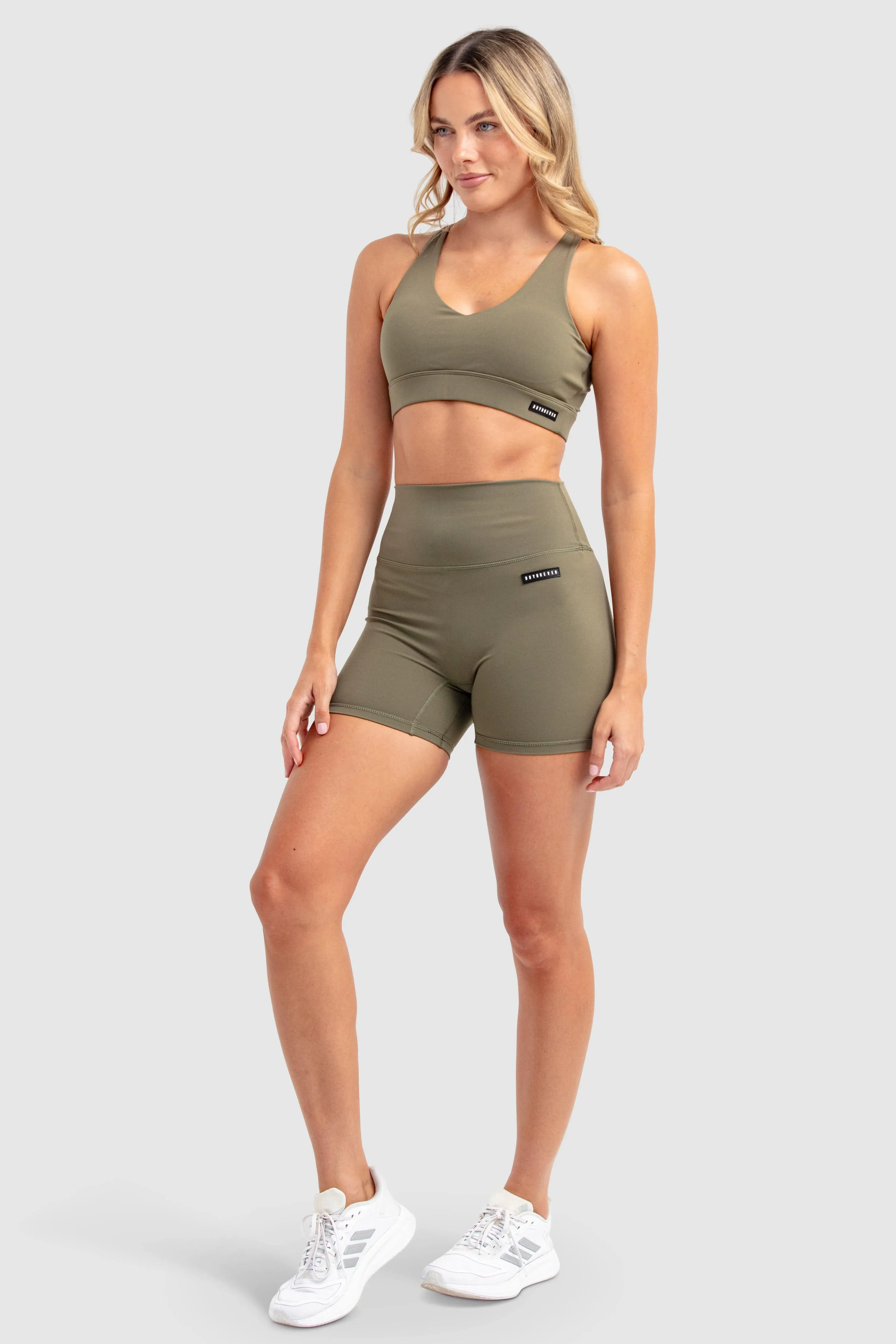 MotionSoft Crop - Deep Khaki