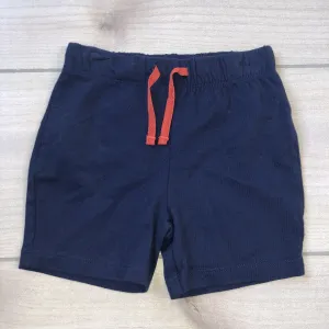 NEW Baby Boden Navy Blue Knit Pull On Cotton Shorts