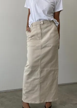 Oat Maxi Skirt