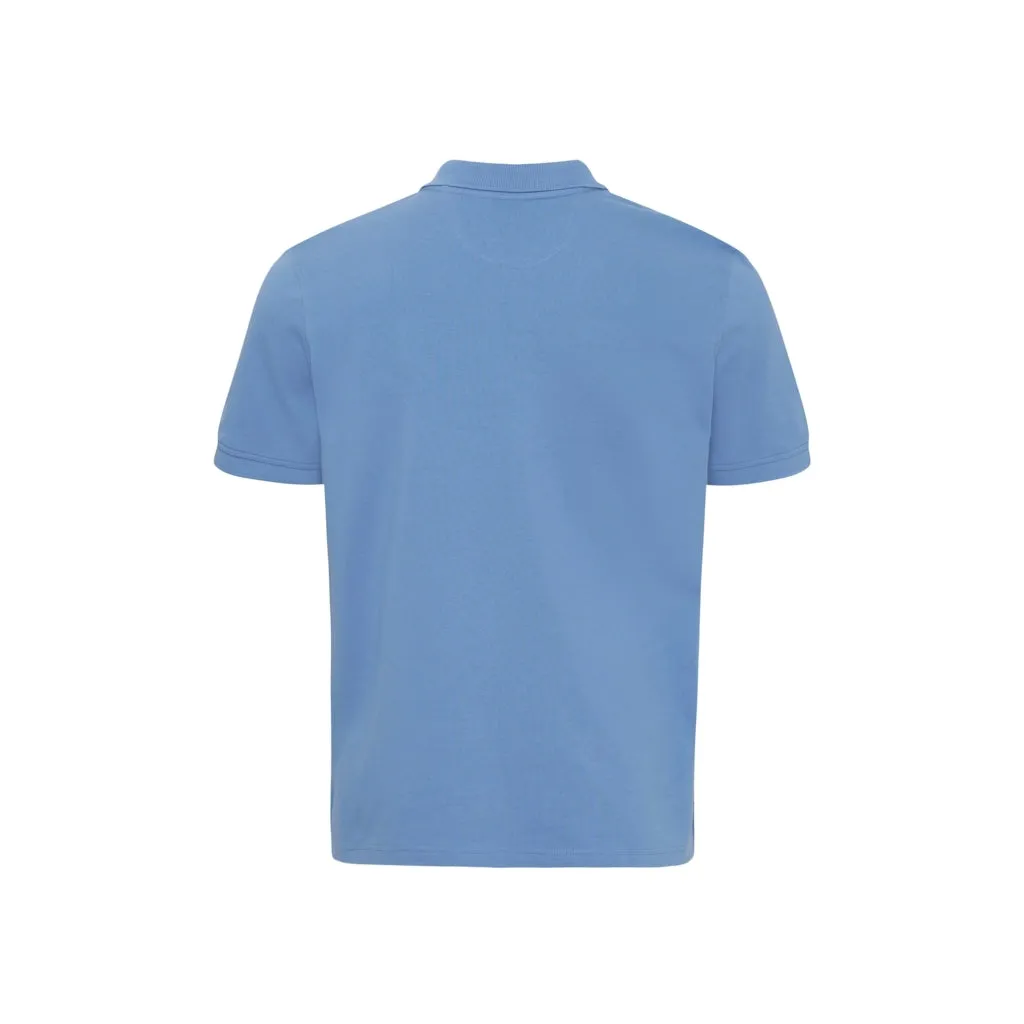 Pembroke Short Sleeve Polo - Coastal Blue