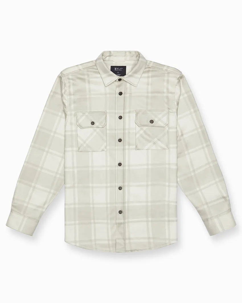 Plaid Coastal Overshirt (Size M)