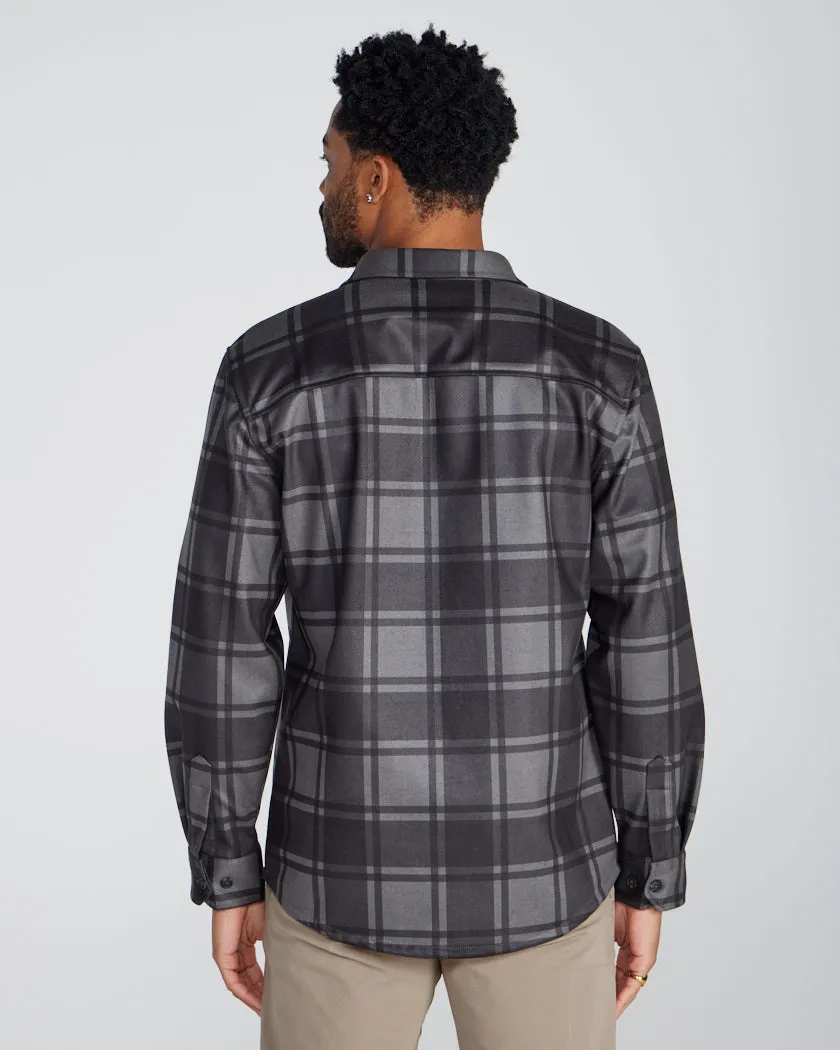 Plaid Coastal Overshirt (Size M)