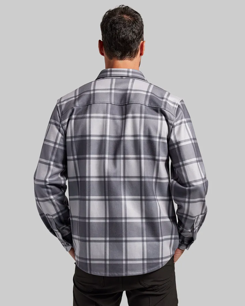 Plaid Coastal Overshirt (Size M)