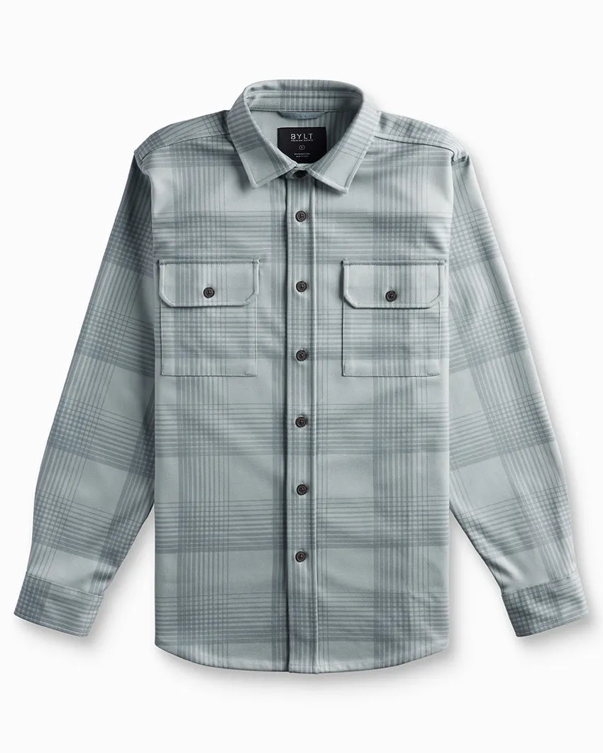 Plaid Coastal Overshirt (Size XXL)