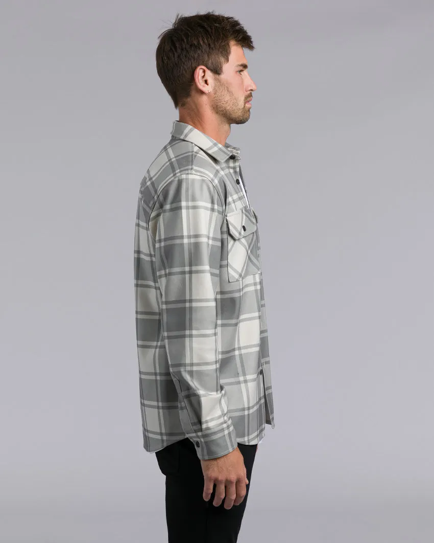 Plaid Coastal Overshirt (Size XXL)