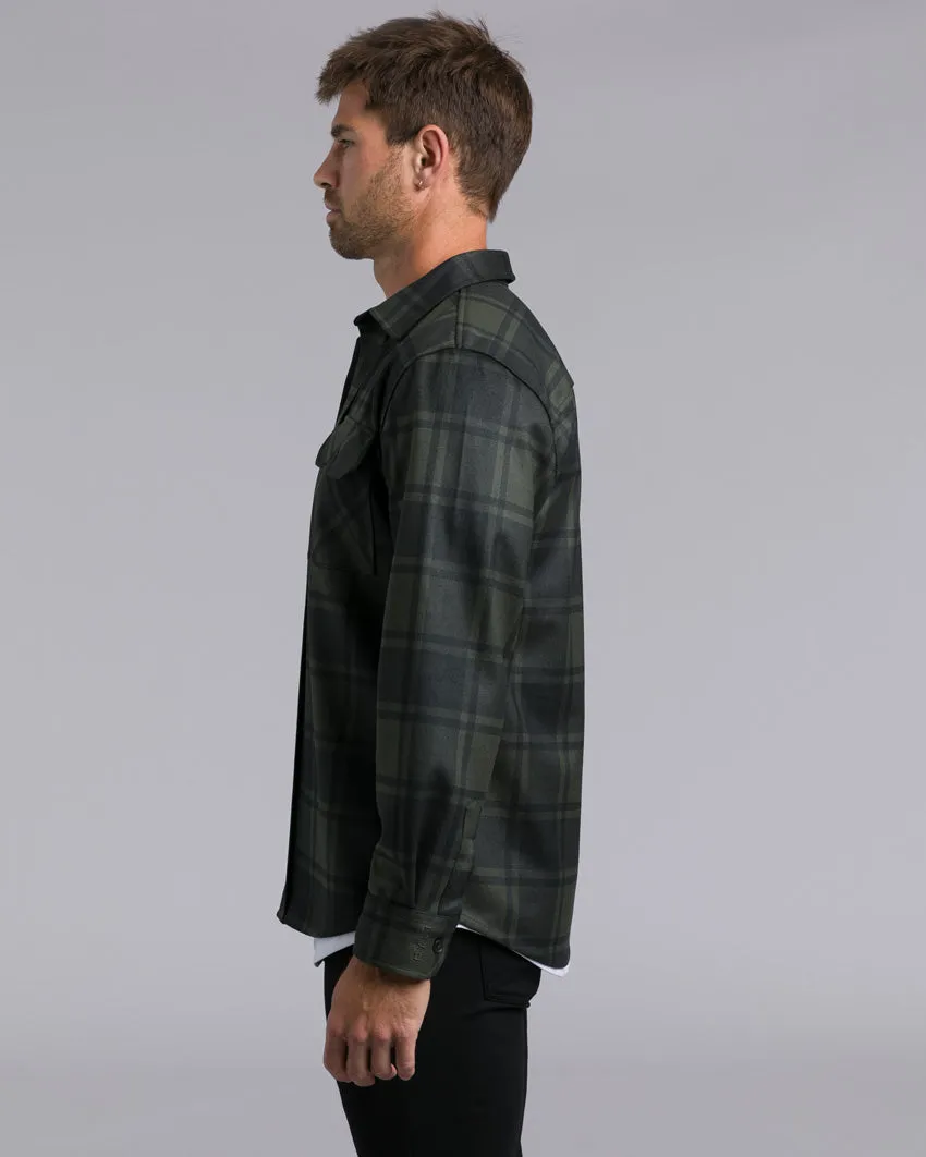 Plaid Coastal Overshirt (Size XXL)