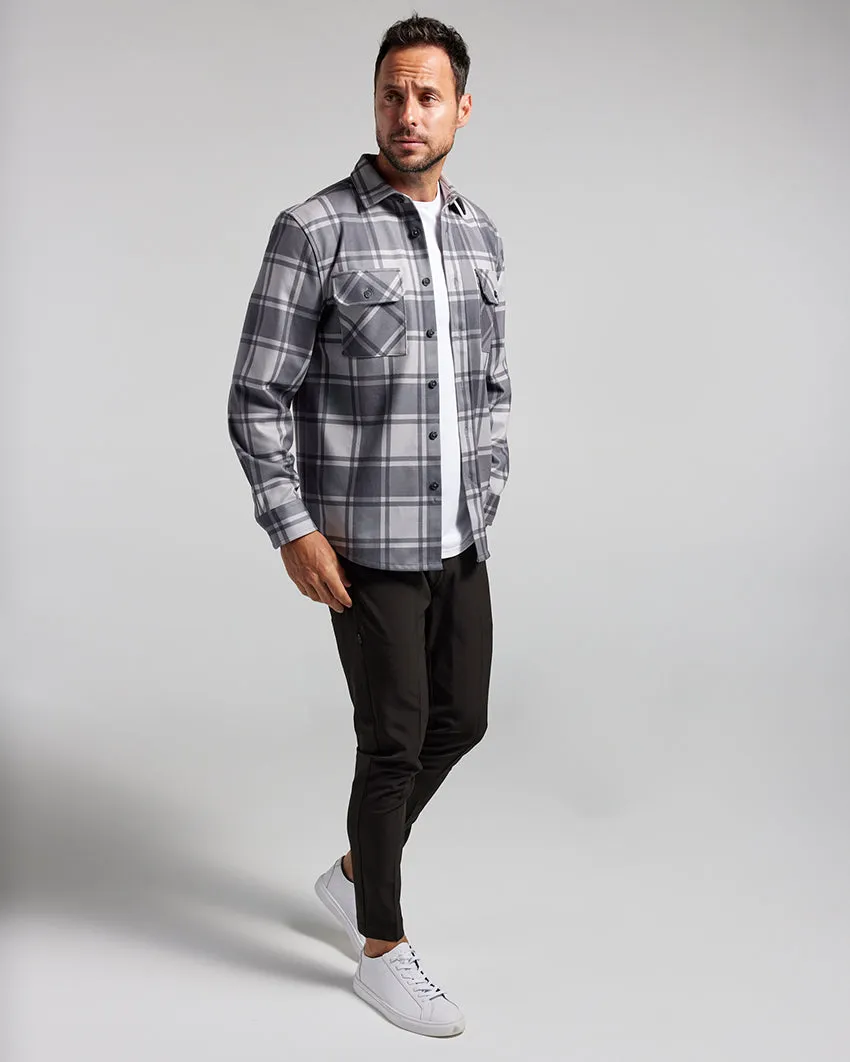 Plaid Coastal Overshirt (Size XXL)