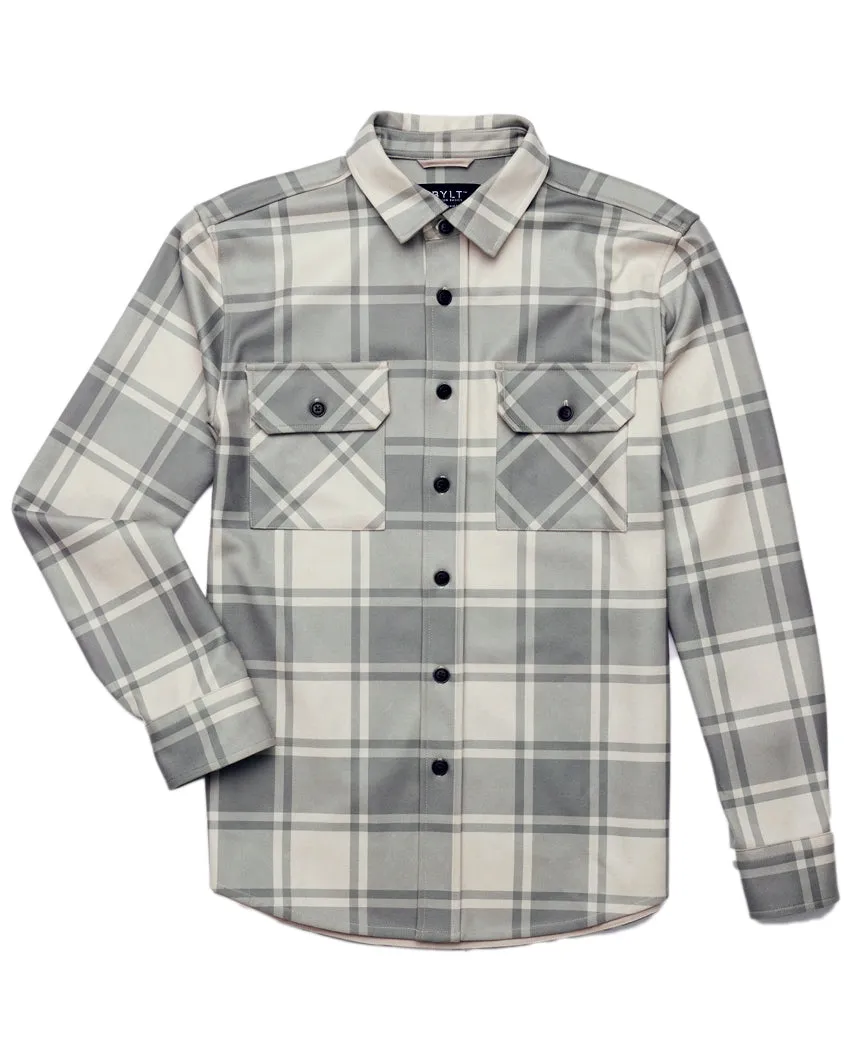 Plaid Coastal Overshirt (Size XXL)