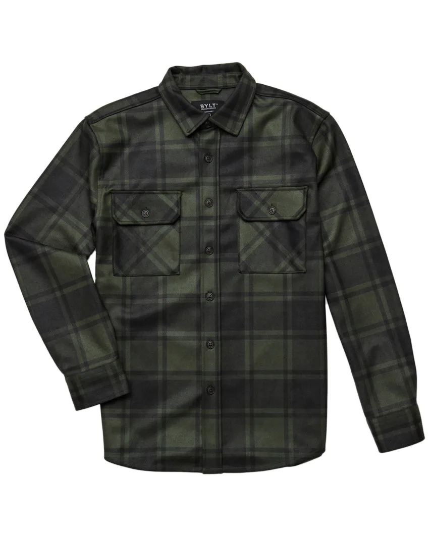 Plaid Coastal Overshirt (Size XXXL)