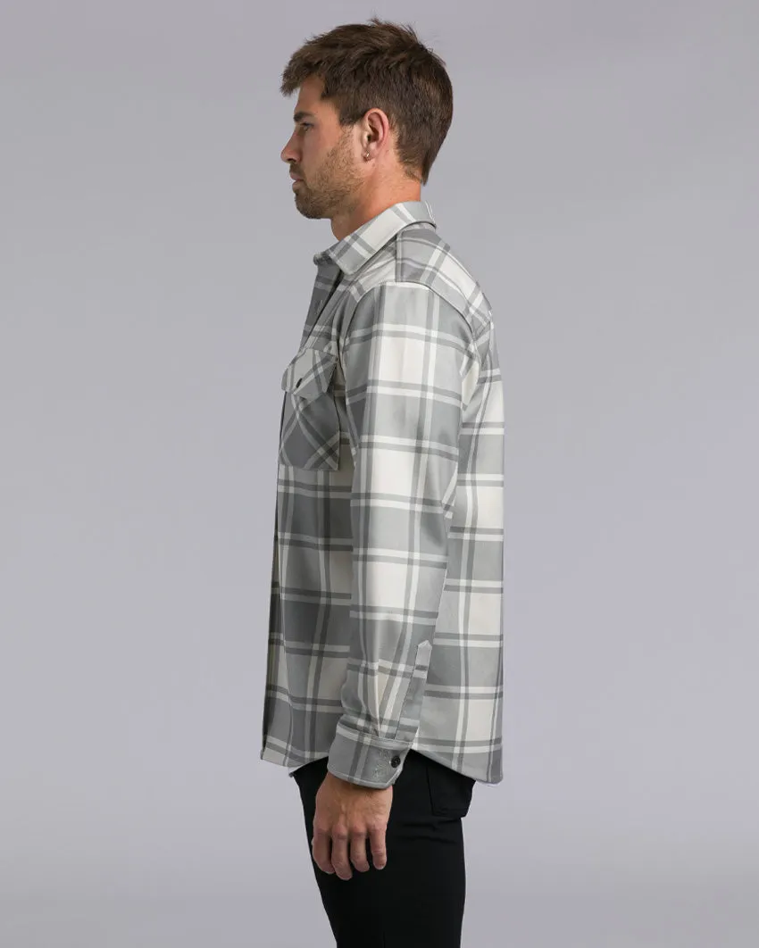 Plaid Coastal Overshirt (Size XXXL)