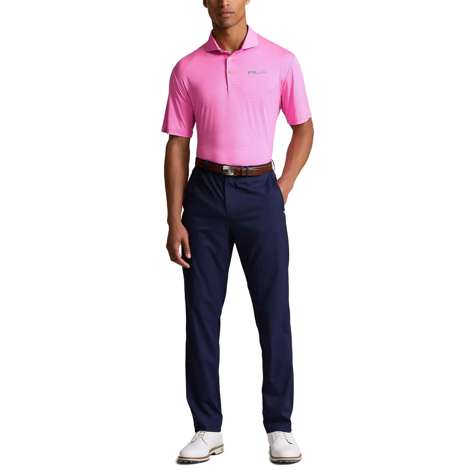 RLX Airflow Jersey Polo Dalia Pink - AW24