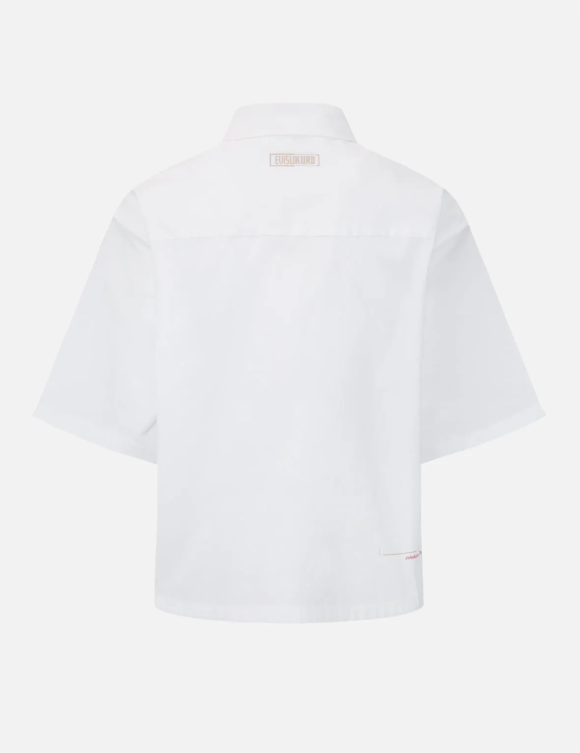 Seagull Tag Cropped Shirt